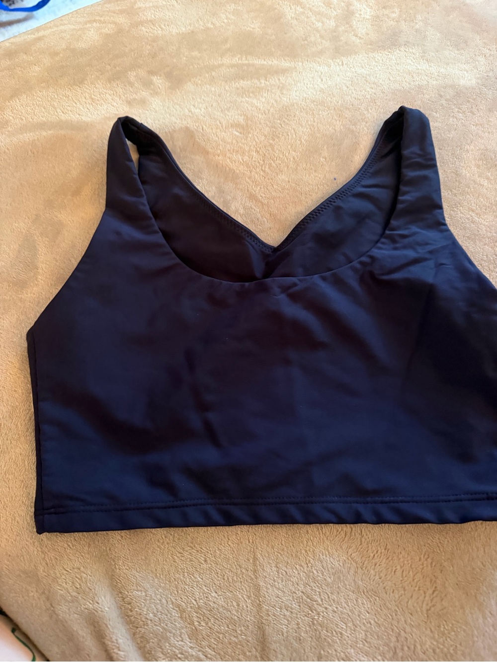 FOR THEM Navy V-Neck BINDER - Comfort Stretch. Compression Plus Top - Picture 2 of 3
